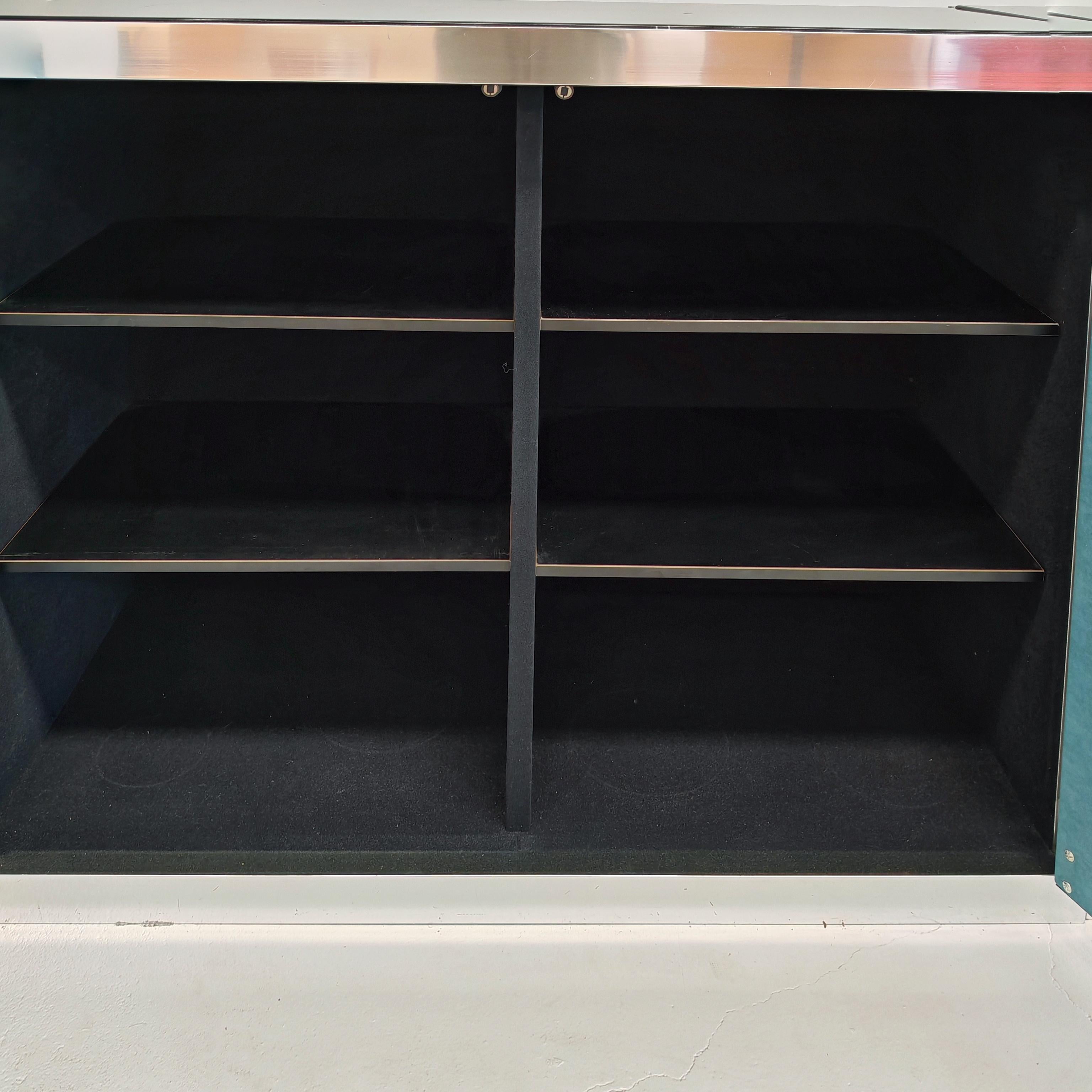 Sideboard modular credenza Guido Faleschini for i4 Mariani (Hermès) 1970's For Sale 1