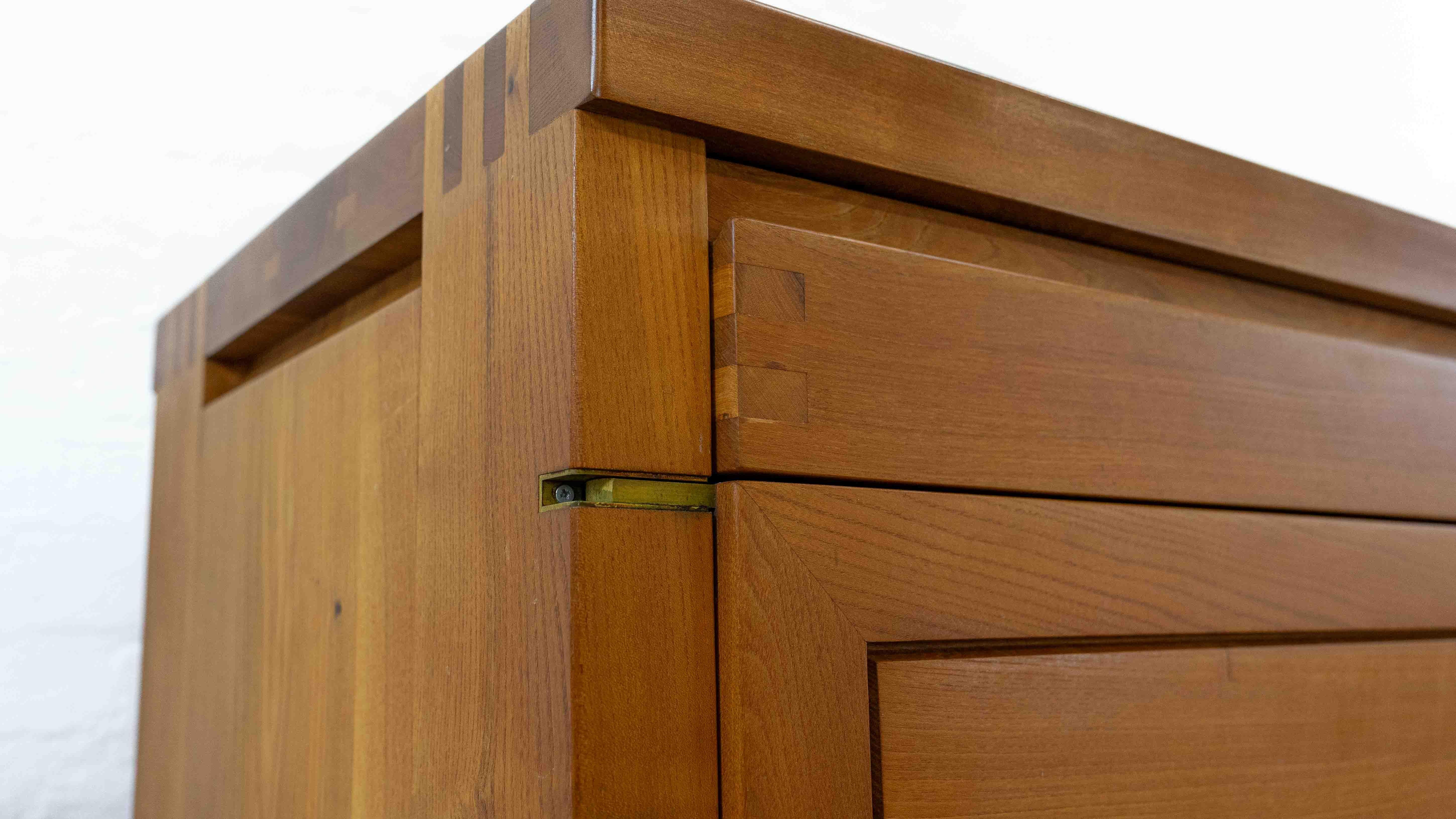 Sideboard / Credenza R08 by Pierre Chapo in Solid Elm For Sale 7
