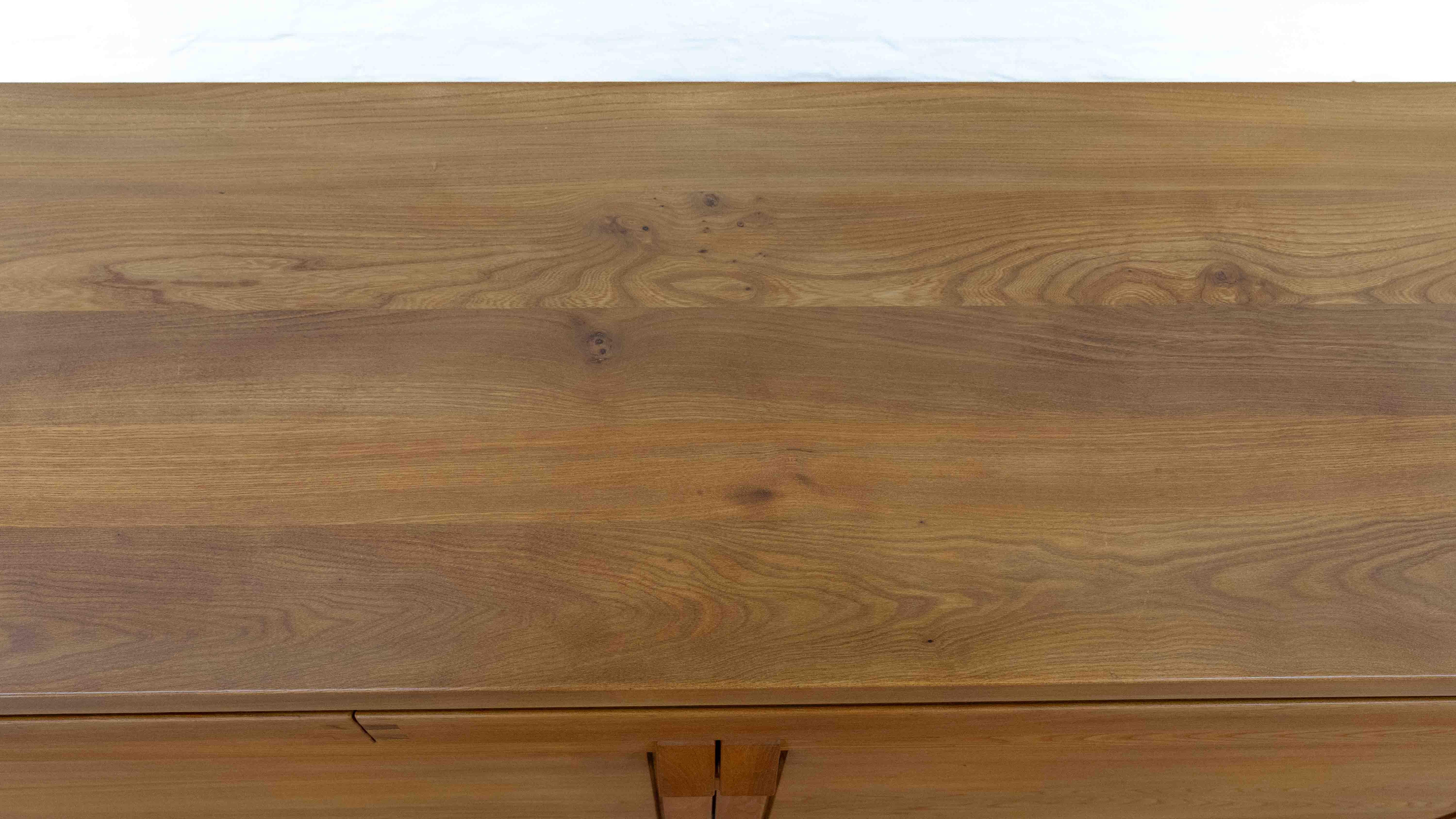 Sideboard / Credenza R08 by Pierre Chapo in Solid Elm For Sale 11