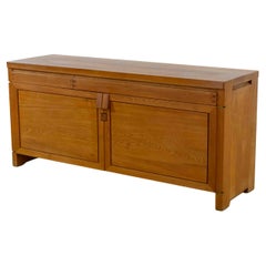 Sideboard / Anrichte R08 von Pierre Chapo aus massiver Ulme