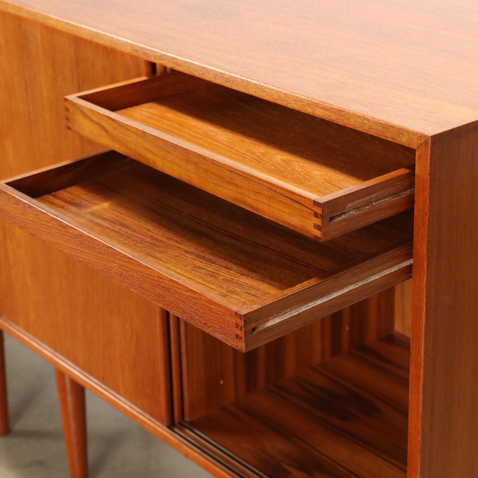 Sideboard Danese Anni 60 in teak In Excellent Condition In Milano, IT