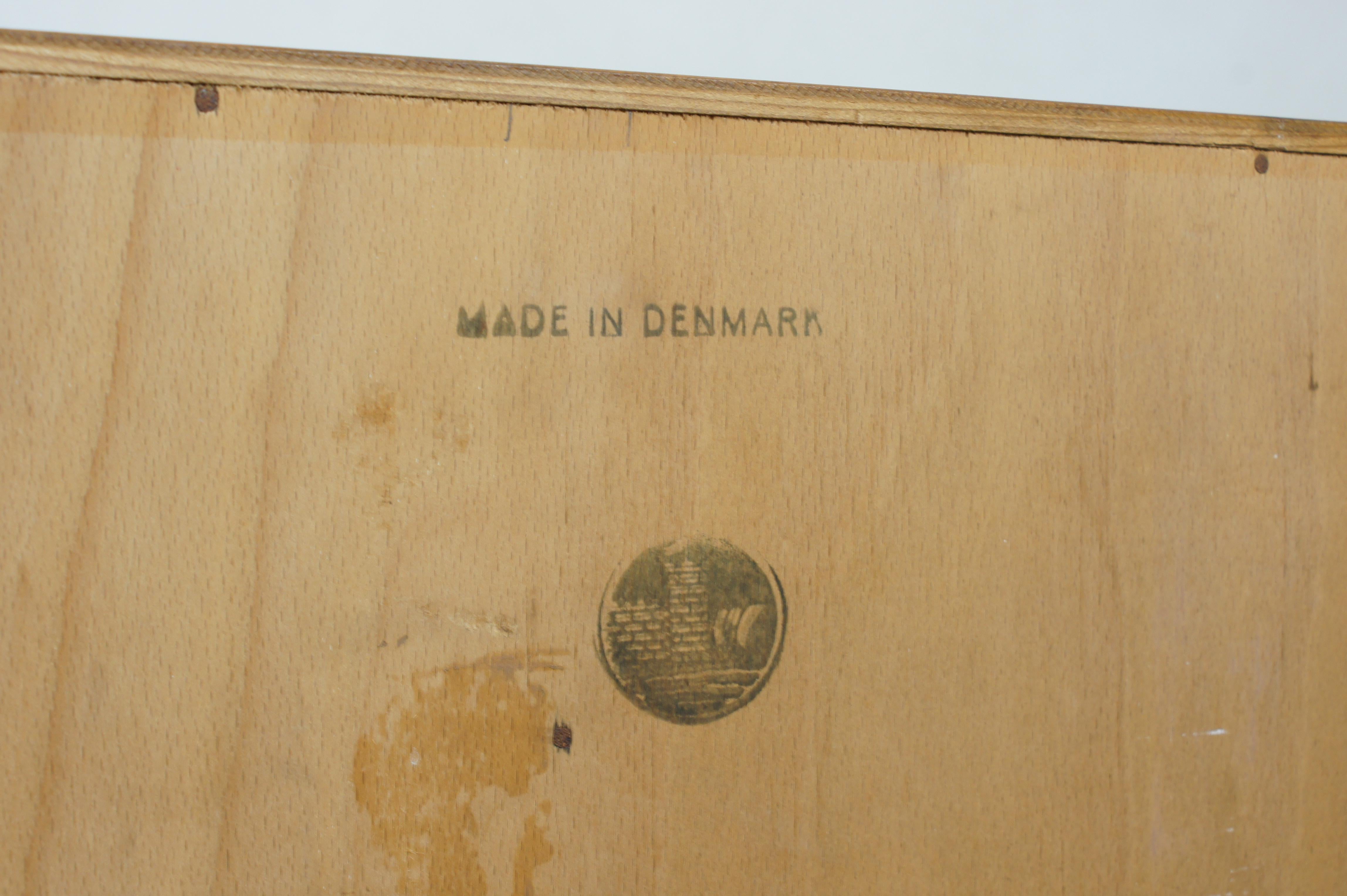Wood Danish SIdeboard from the 1950s  by Børge Mogensen for Søborg Møbelfabrik For Sale