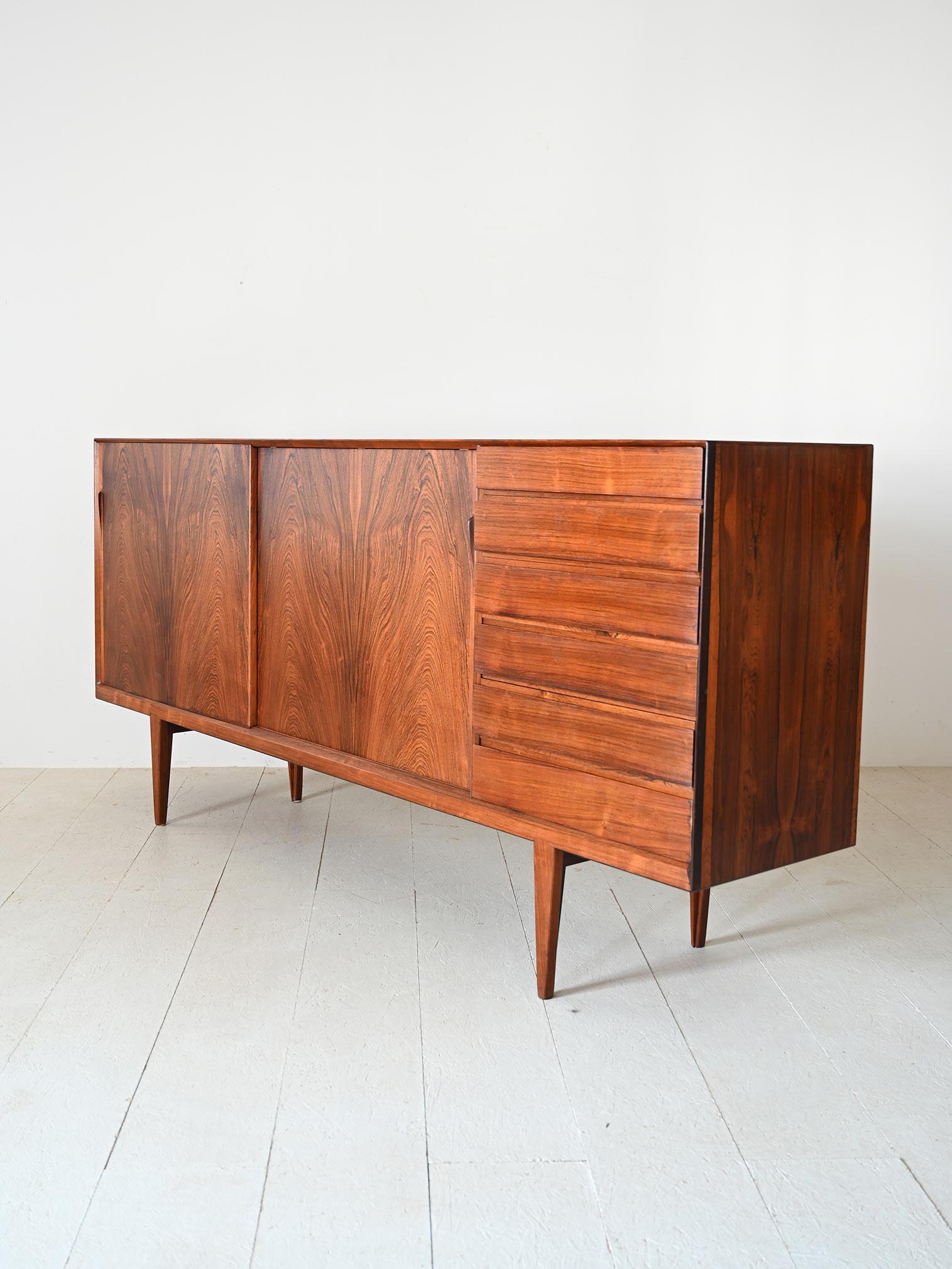 Mid-20th Century Danish rosewood sideboard  For Sale