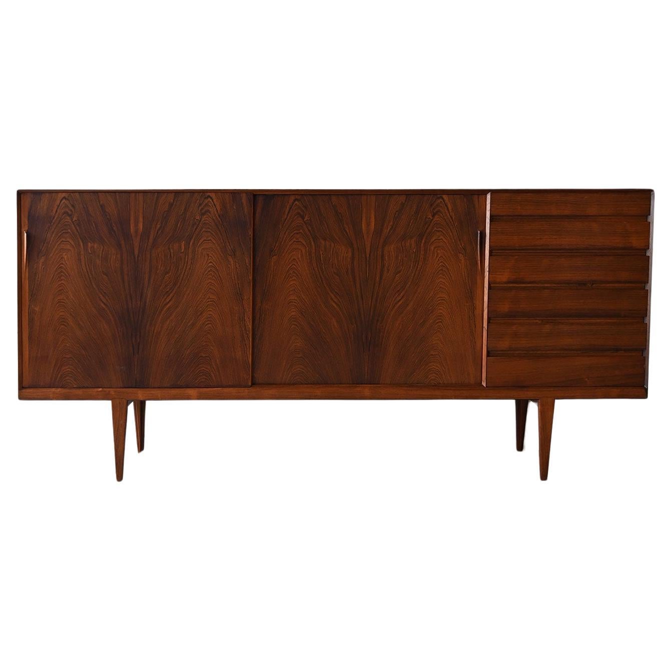 Danish rosewood sideboard  For Sale