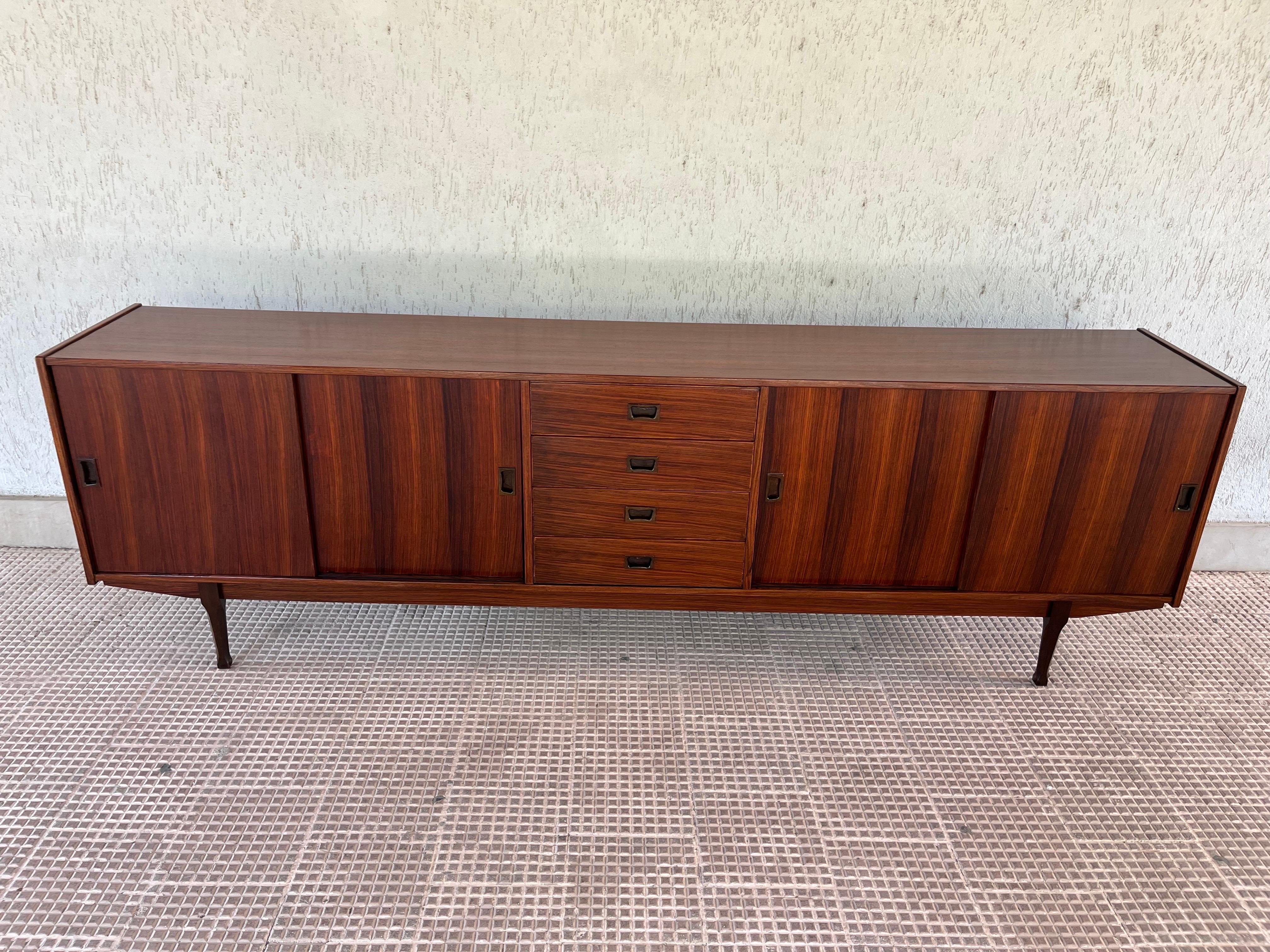 Mid-20th Century Sideboard Danese top Vintage design 1960  For Sale
