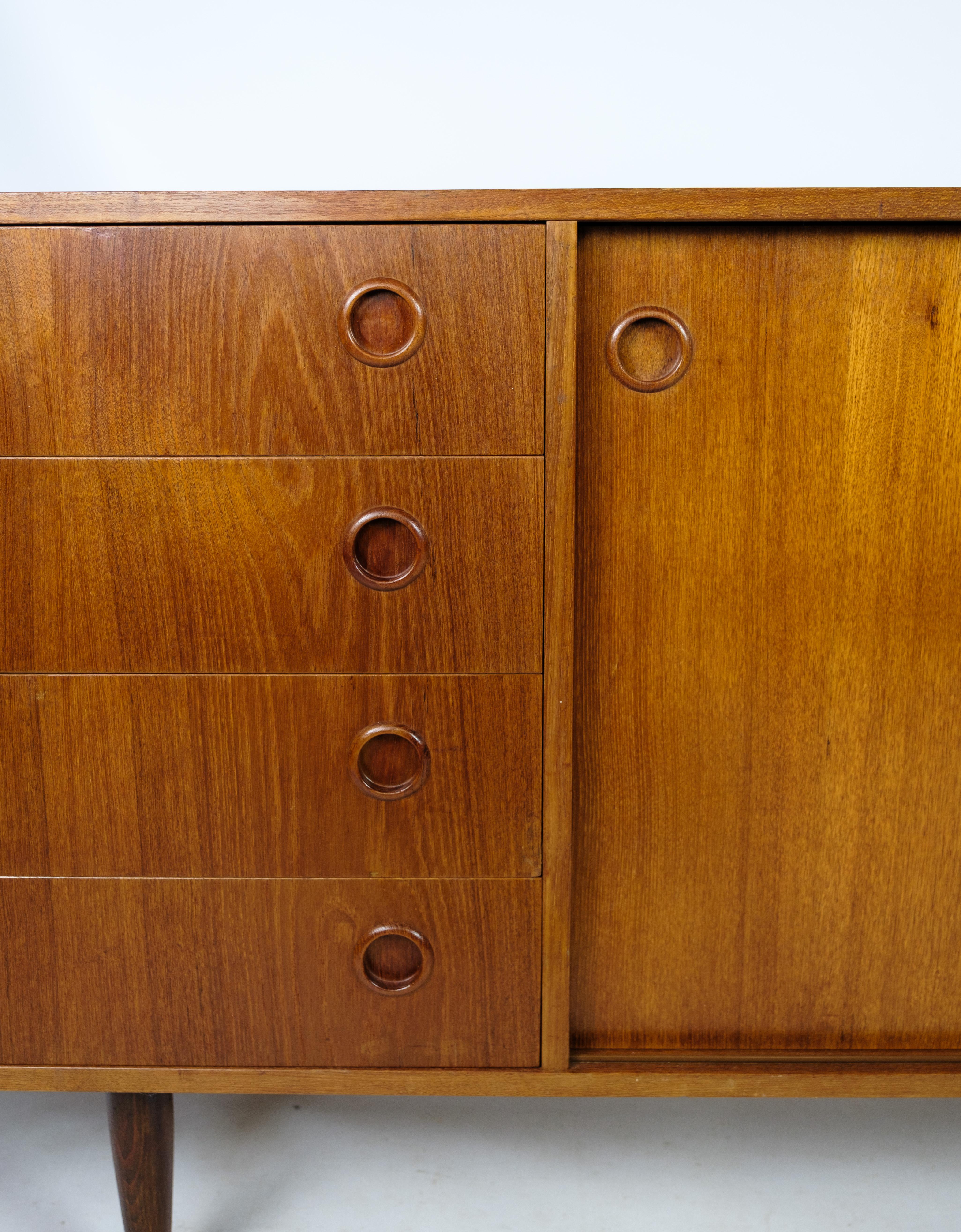 Sideboard Made In Teak, Danish Design From 1960s For Sale 2