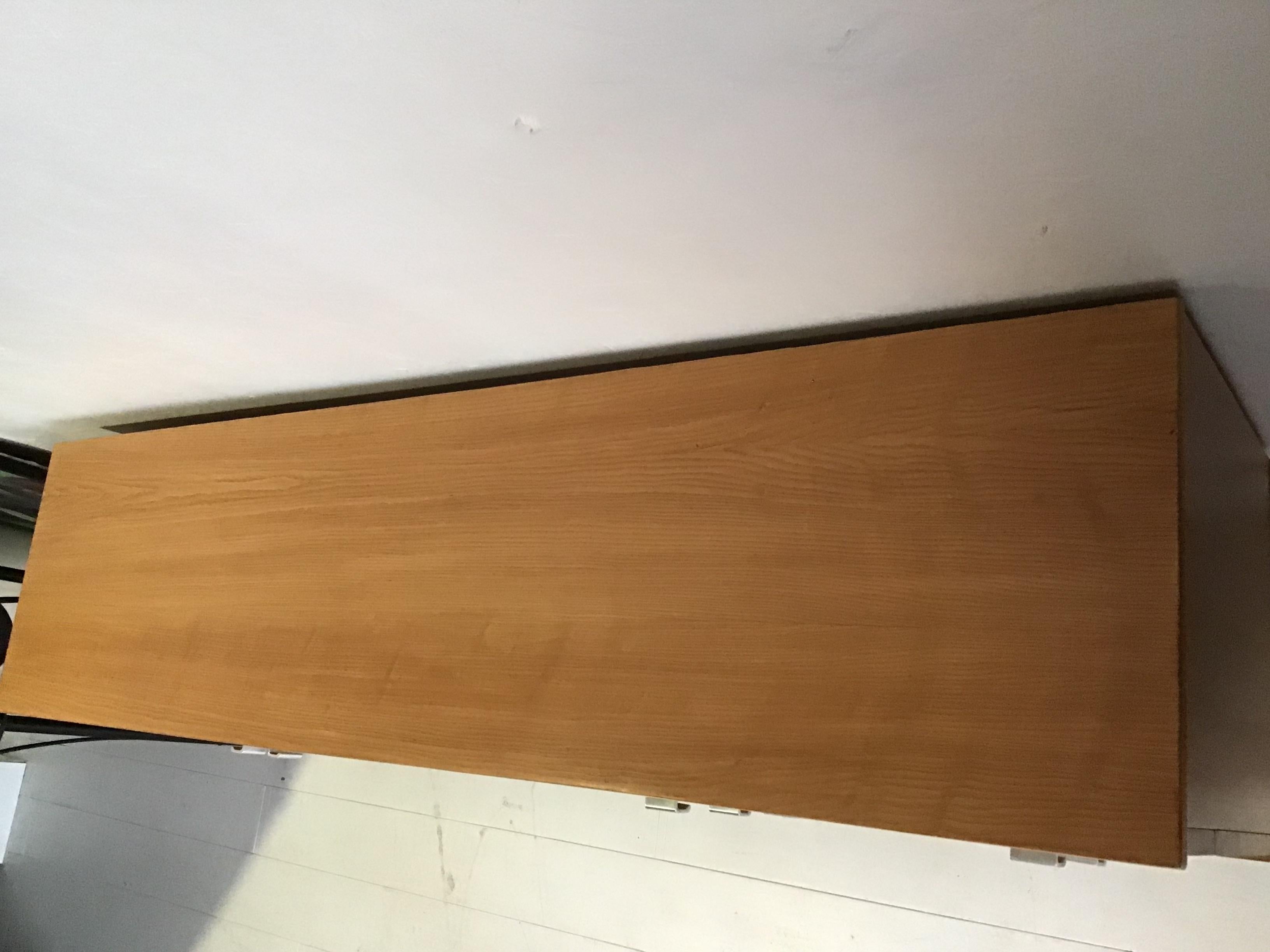 Sideboard Design By Alain Richard Circa 1950 produced by Meubles TV For Sale 2