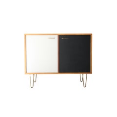 Sideboard Designed by Alfred Hendricks with Brass Details. Belgium, 1960