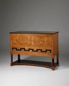 Sideboard designed by Carl Bergsten for Nordiska Kompaniet, Sweden, 1923