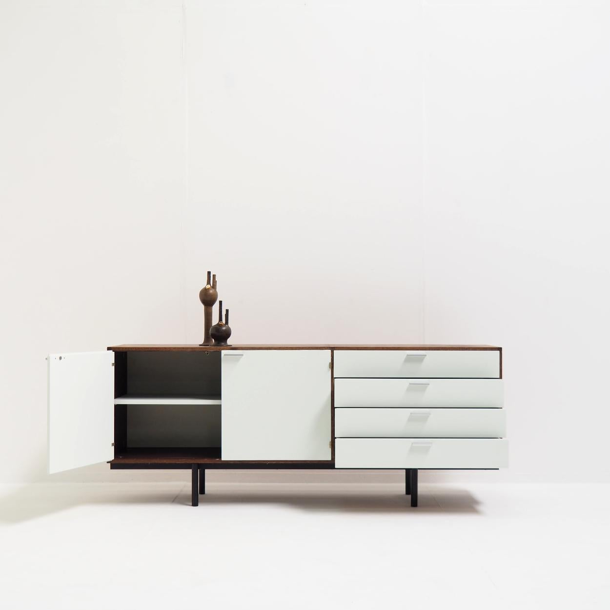 Néerlandais Sideboard Designed by Cees Braakman for Pastoe in Wengé Wood en vente