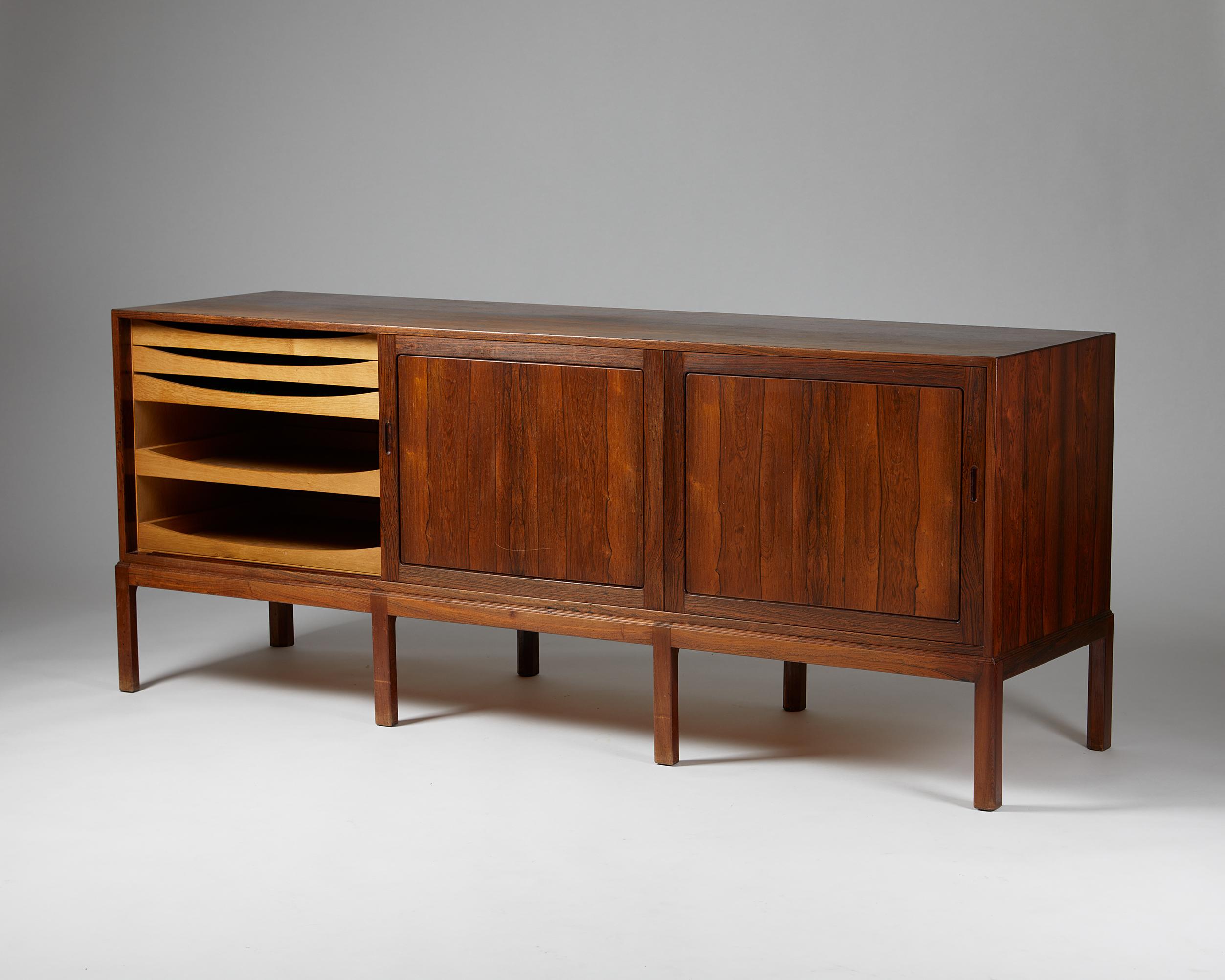 Danish Sideboard Designed by Erik Wørts for Wørts, Denmark, 1950s
