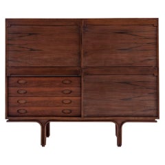 Sideboard designed by Gianfranco Frattini for Bernini, Italy, circa 1960s.