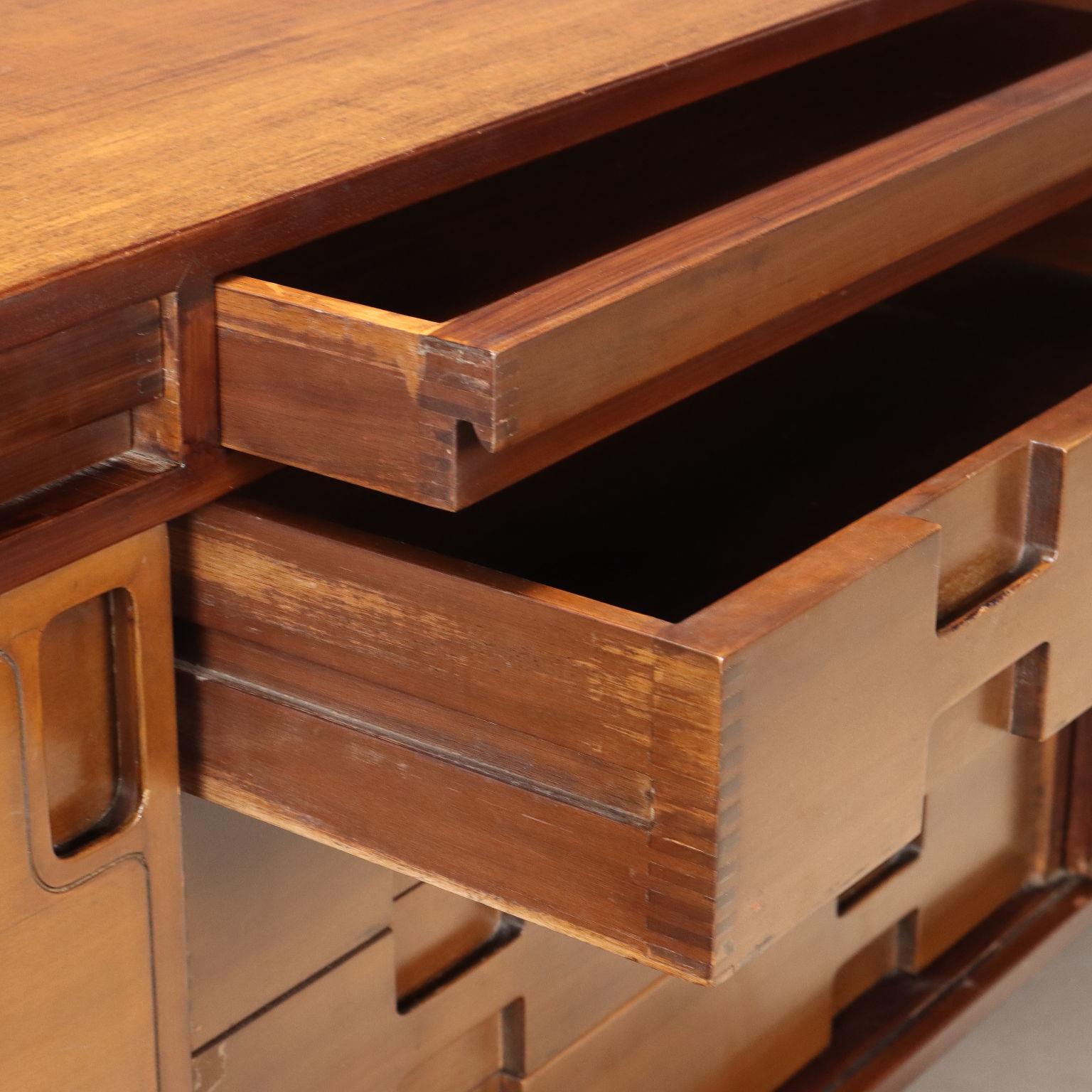 Sideboard di Renato Magri per Cantieri Carugati Anni 60 Chapado en venta