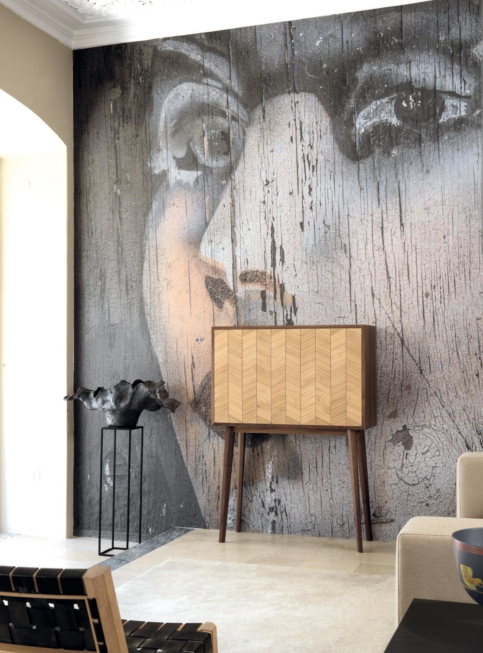 Sideboard, Bar- oder Schreibtisch im Fischgrät-Stil im Angebot 9