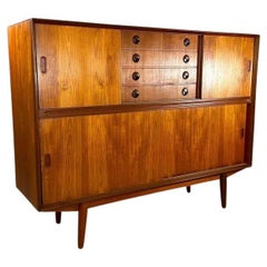 Sideboard für Genega Møbler aus Teakholz, 1960er Jahre Dänemark