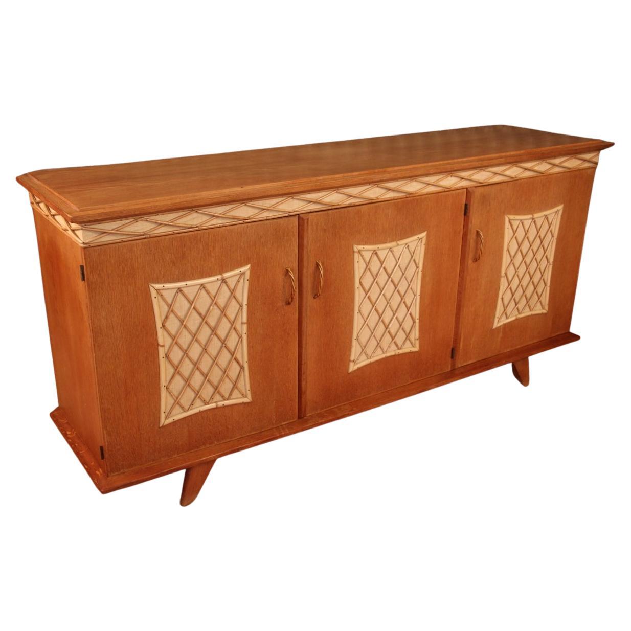 Sideboard From The 60s Attributed To Audoux Minet For Sale