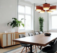Sideboard Go in Natural Walnut and Lacquer Special size 10ft