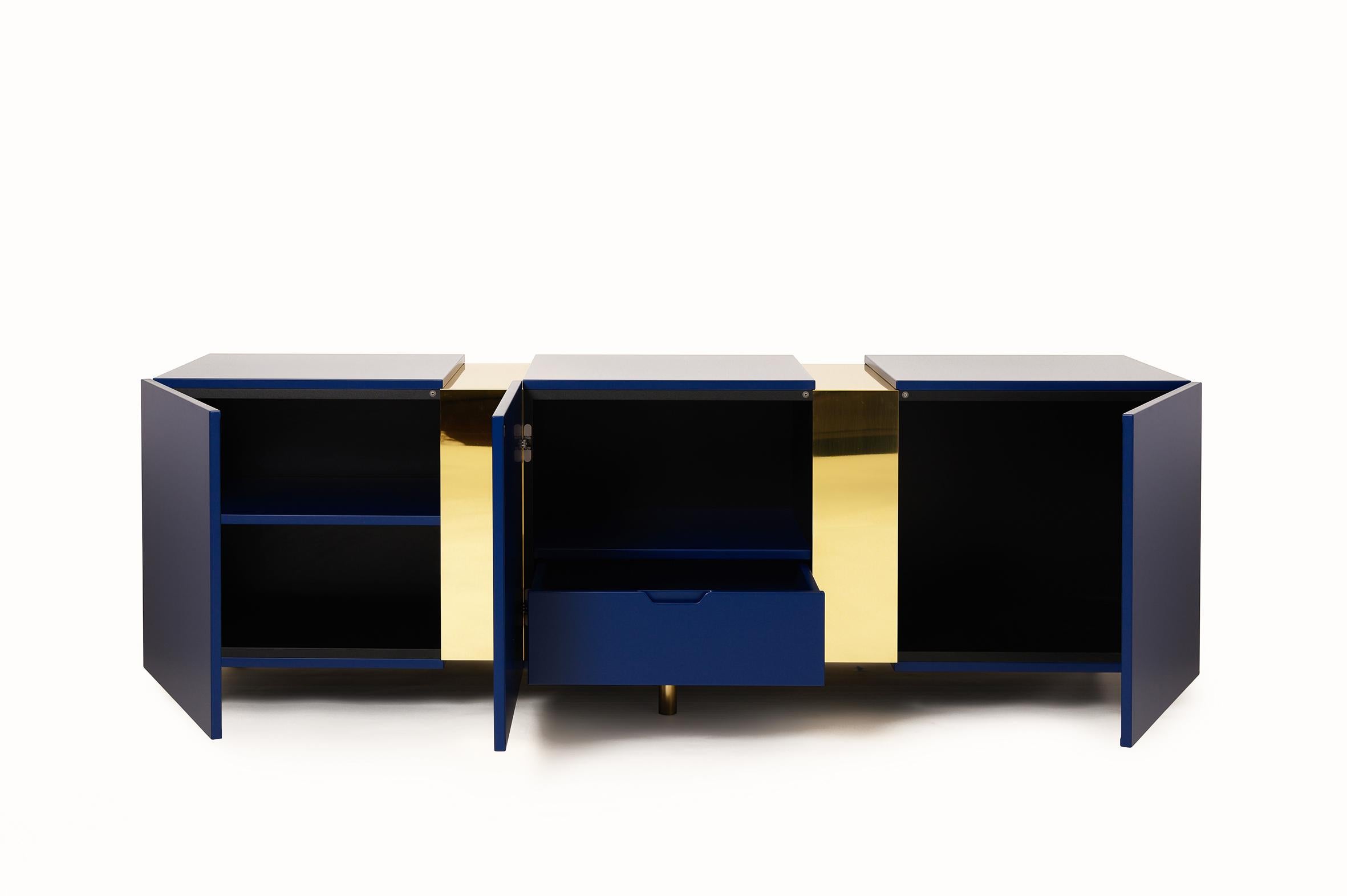 colorful sideboard