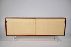 Sideboard in East Indian Rosewood & Seagrass by Florence Knoll, Designed 1947