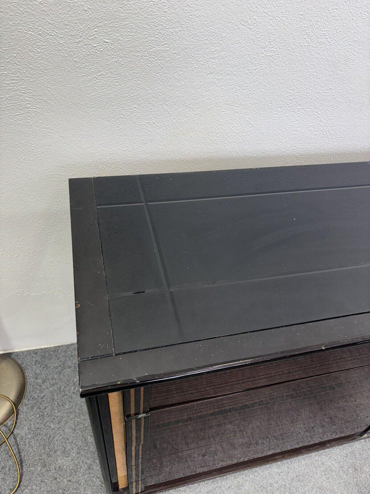 Sideboard In Ebano Macassar E Madreperla Design Modernariato 1970’s 6