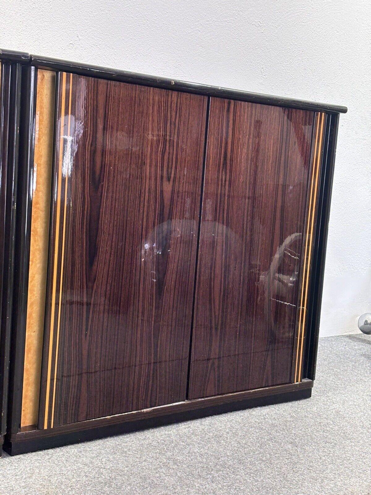 Late 20th Century Sideboard In Ebano Macassar E Madreperla Design Modernariato 1970’s