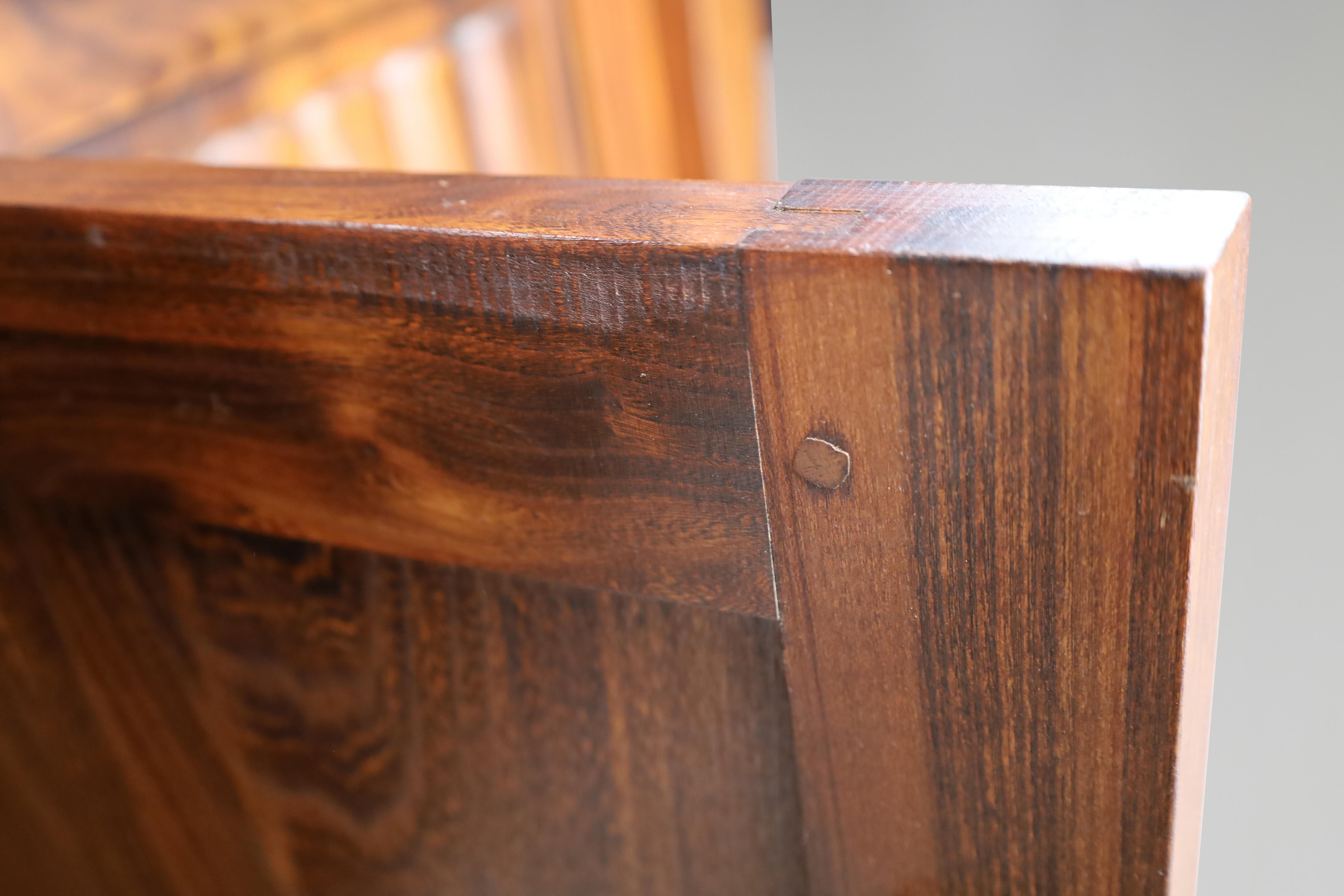 Sideboard in Elm by Olavi Hänninen for Mikko Nupponen, Finland, 1958 For Sale 3