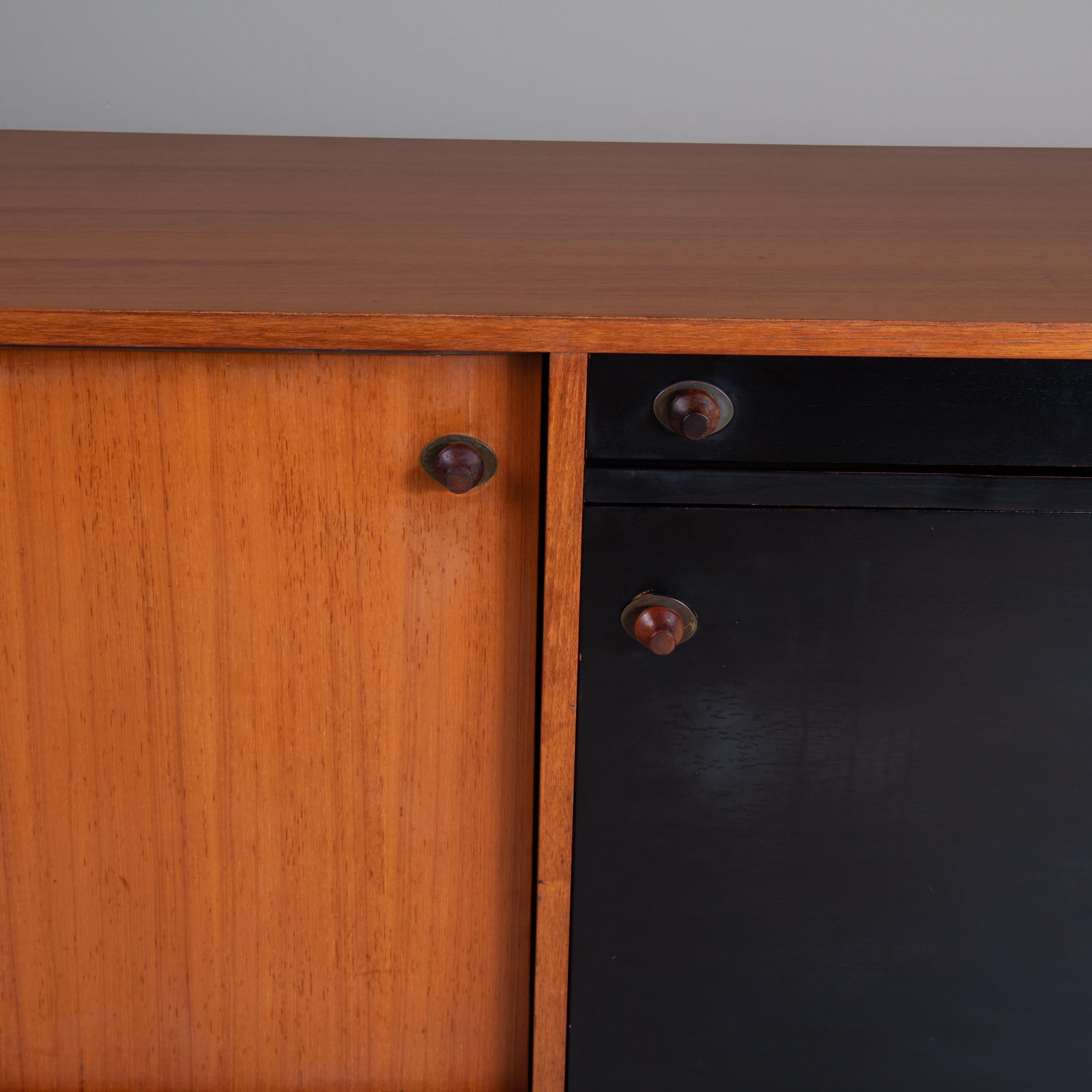 Legno Sideboard in legno, George Coslin, 3V arredamenti, 1960 in vendita