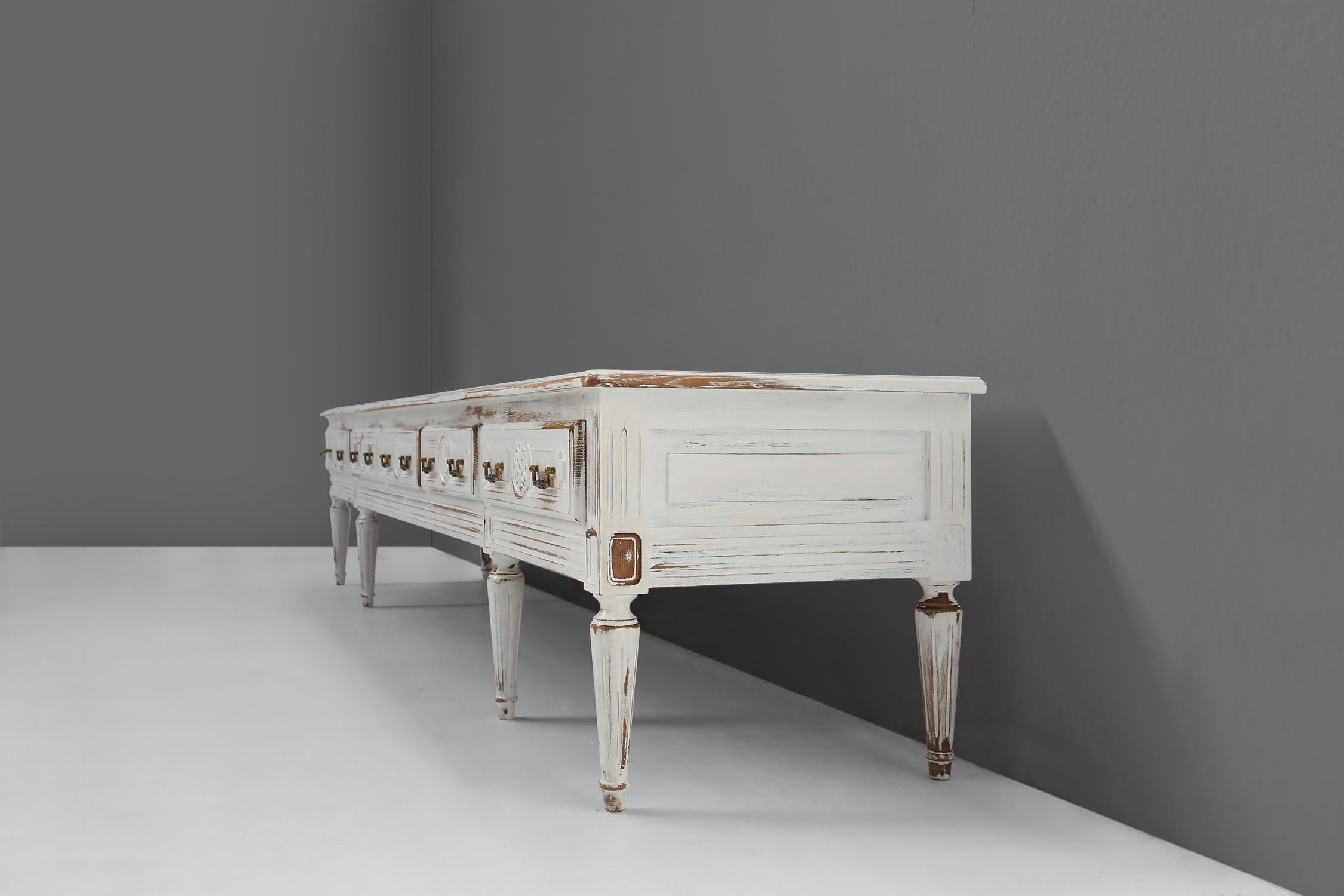 Mid-20th Century Sideboard in Louis- XIV style For Sale