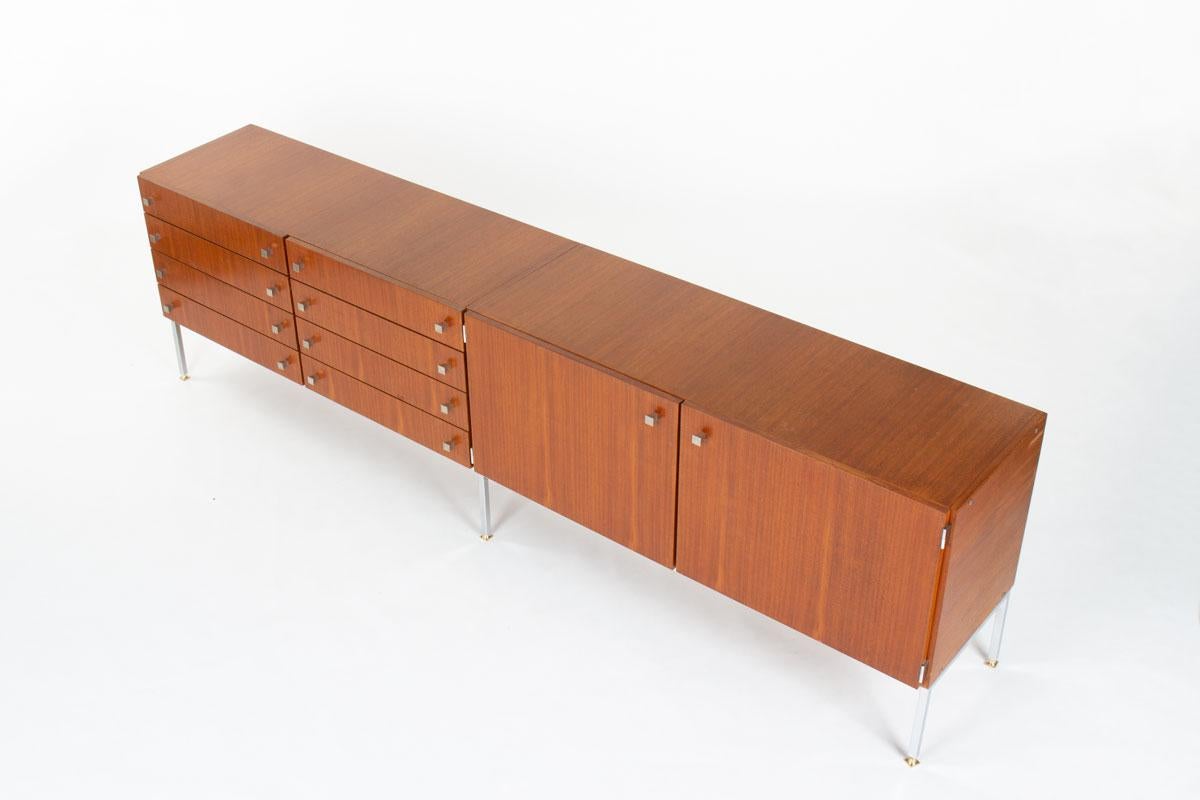 20ième siècle Buffet en acajou de Luigi Bartolini, années 1960 en vente