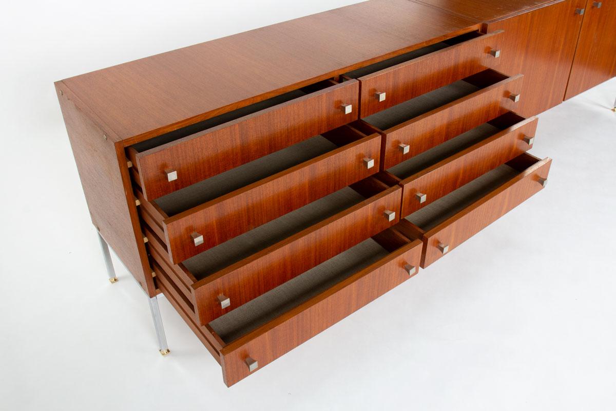 Buffet en acajou de Luigi Bartolini, années 1960 en vente 2