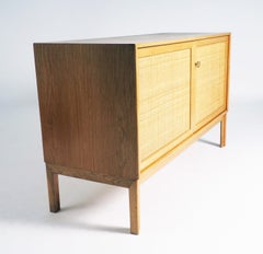 Sideboard in Oak and Rattan, "Norrland" by Alf Svensson
