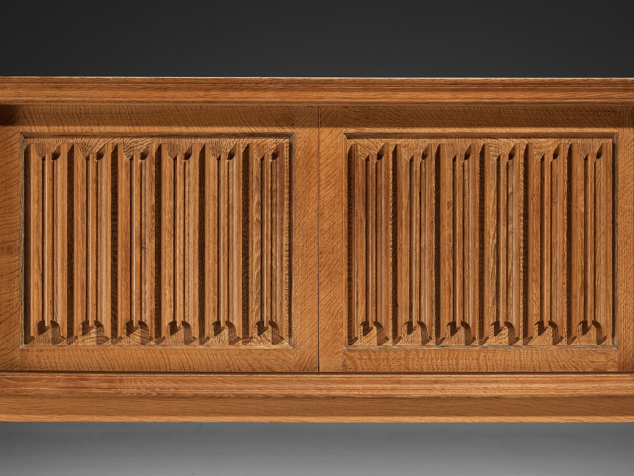 Sideboard aus Eiche von dänischem Schreiner 3