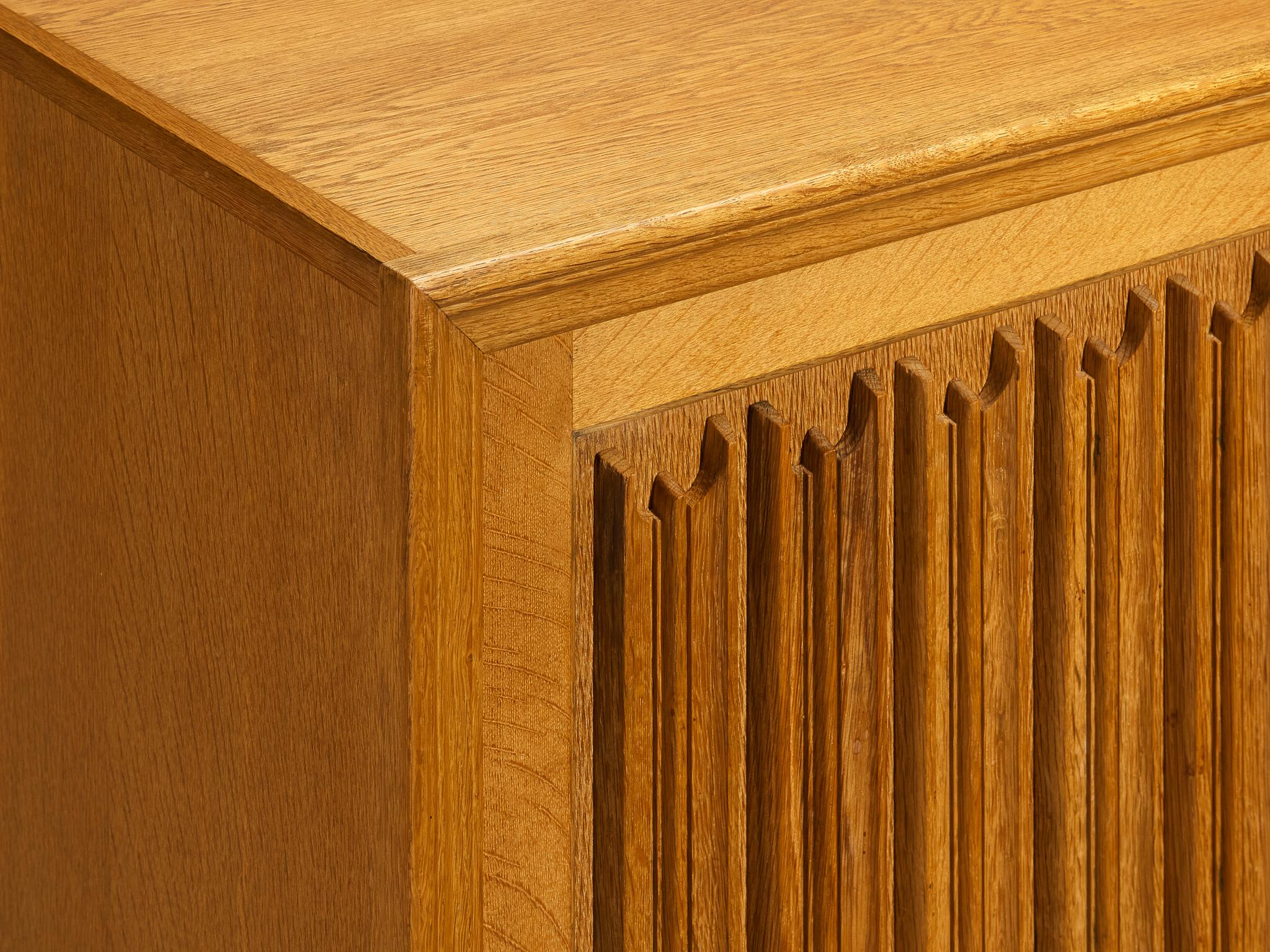 Scandinavian Modern Sideboard in Oak by Danish Cabinetmaker
