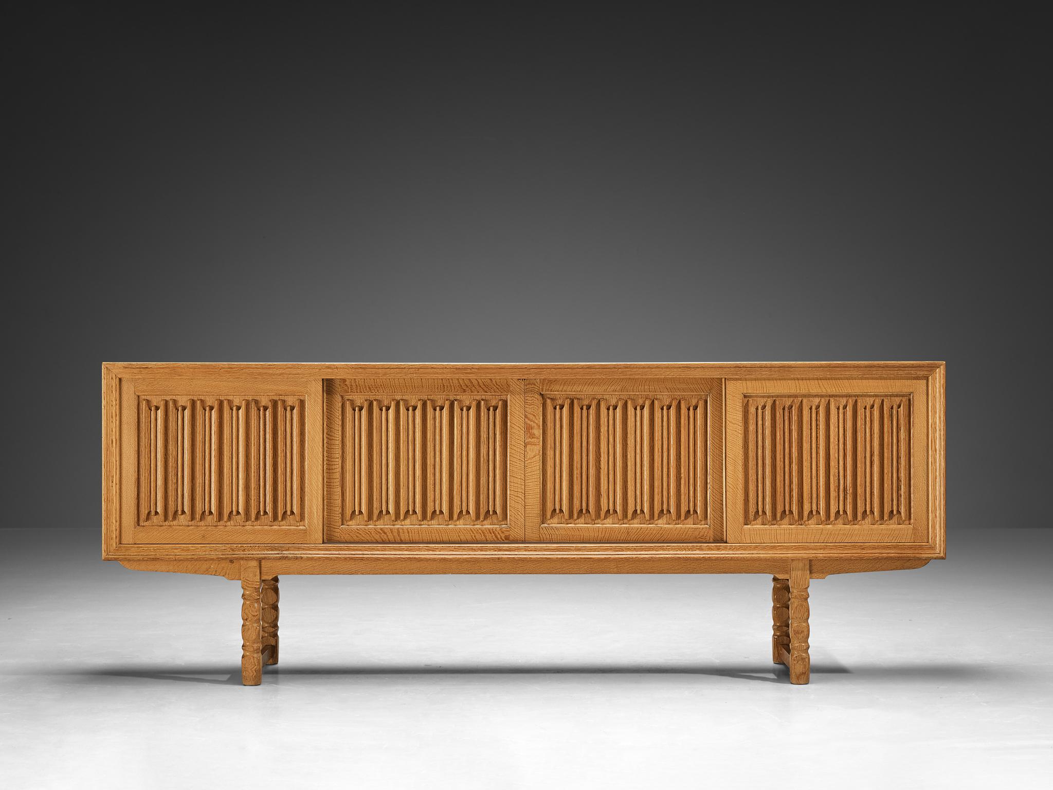 Sideboard in Oak by Danish Cabinetmaker  1