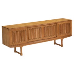 Sideboard aus Eiche von dänischem Schreiner