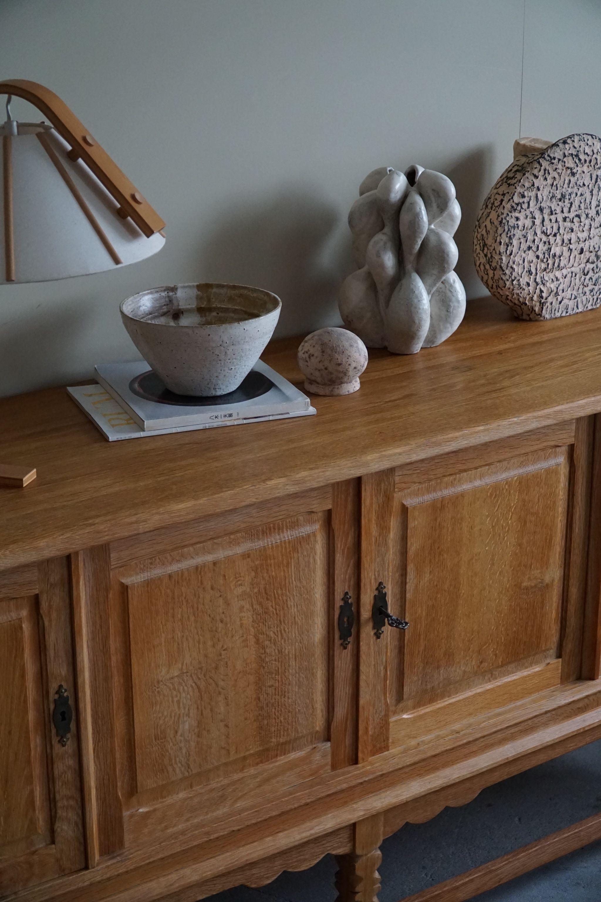 20th Century Sideboard in Oak, Made by a Danish Cabinetmaker, Mid Ccentury Modern, 1960s