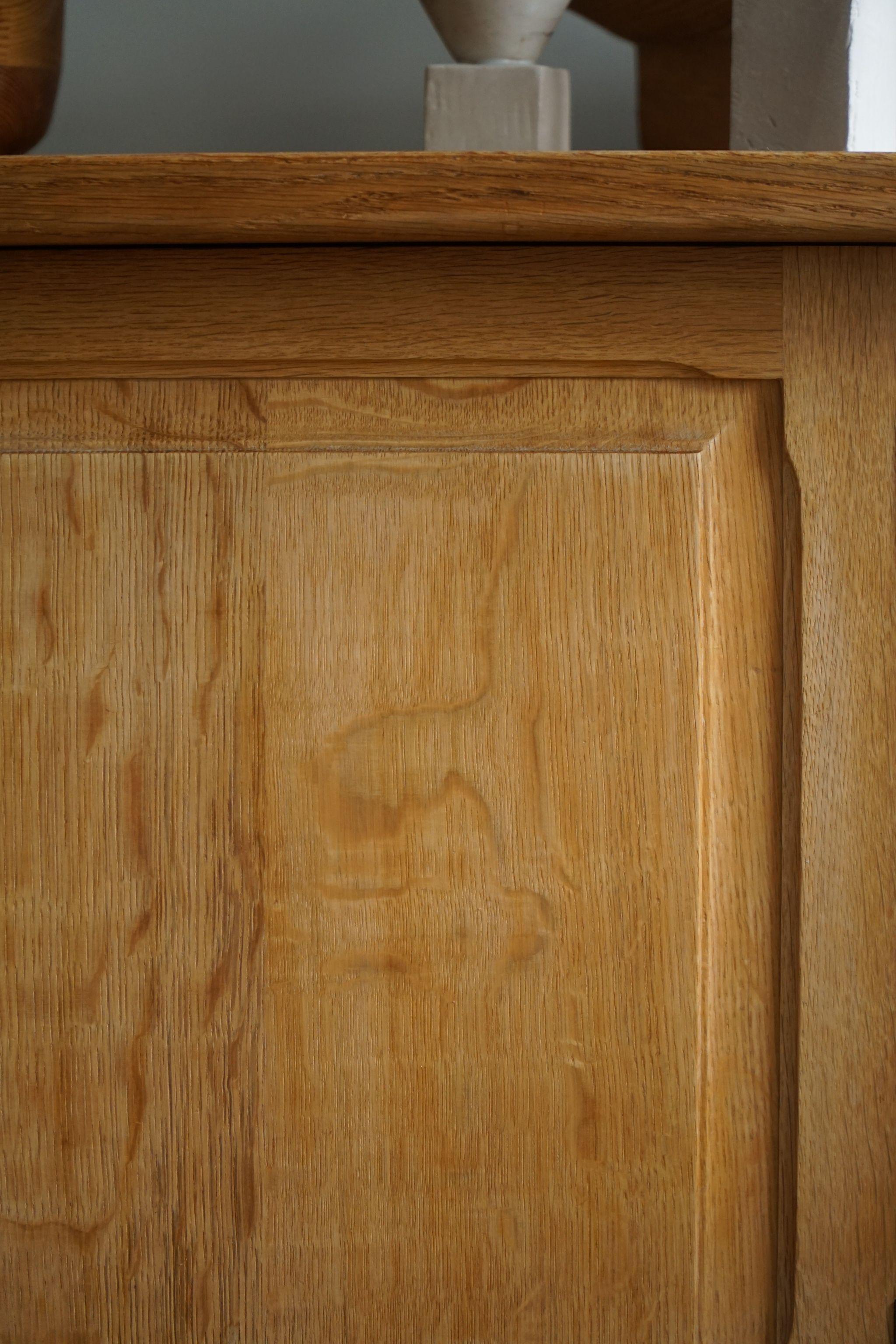 Sideboard in Oak, Made by a Danish Cabinetmaker, Mid Century Modern, 1960s For Sale 5