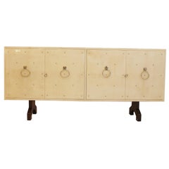 Sideboard in Parchment by Aldo Tura, Italy, 1960s