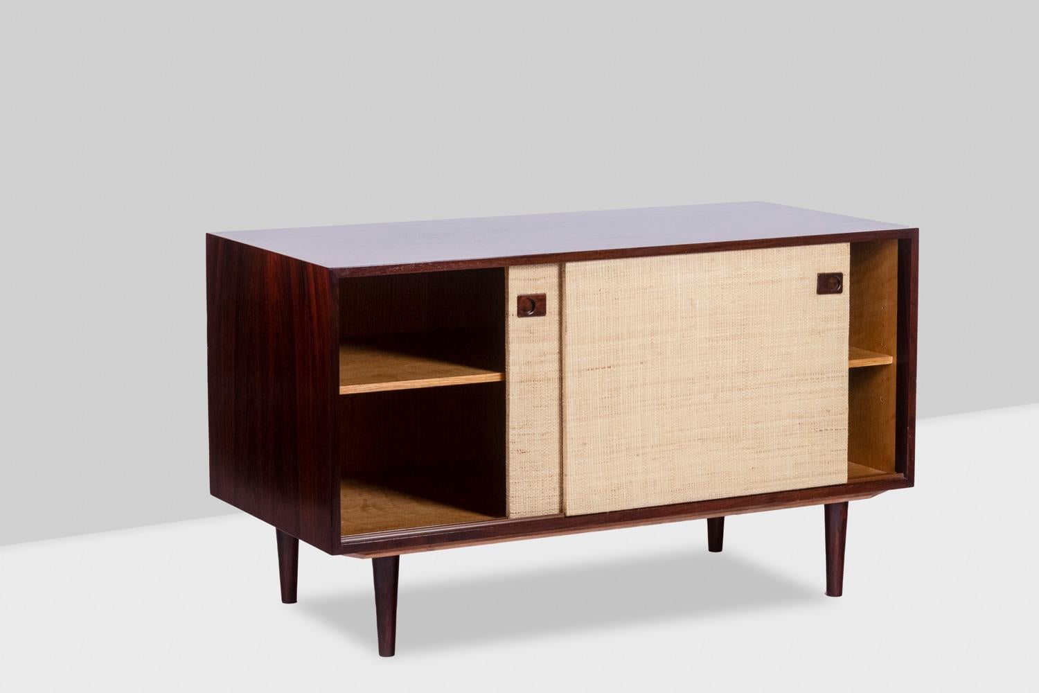 Sideboard in rosewood, 1970s For Sale 4