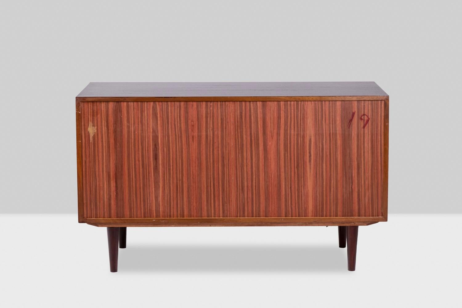 Danish Sideboard in rosewood, 1970s For Sale