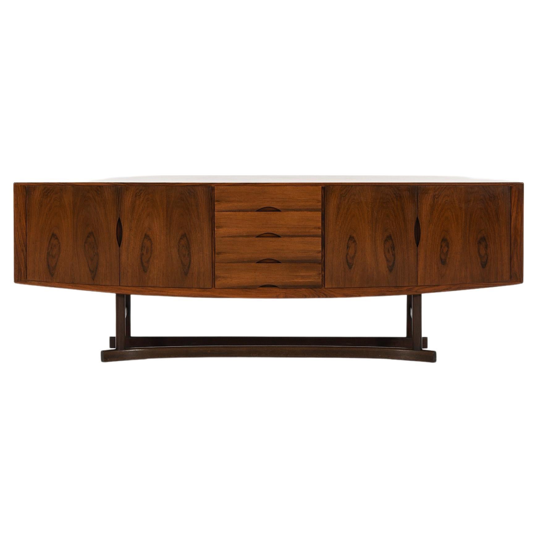 Buffet en bois de rose de Johannes Andersen, 1968