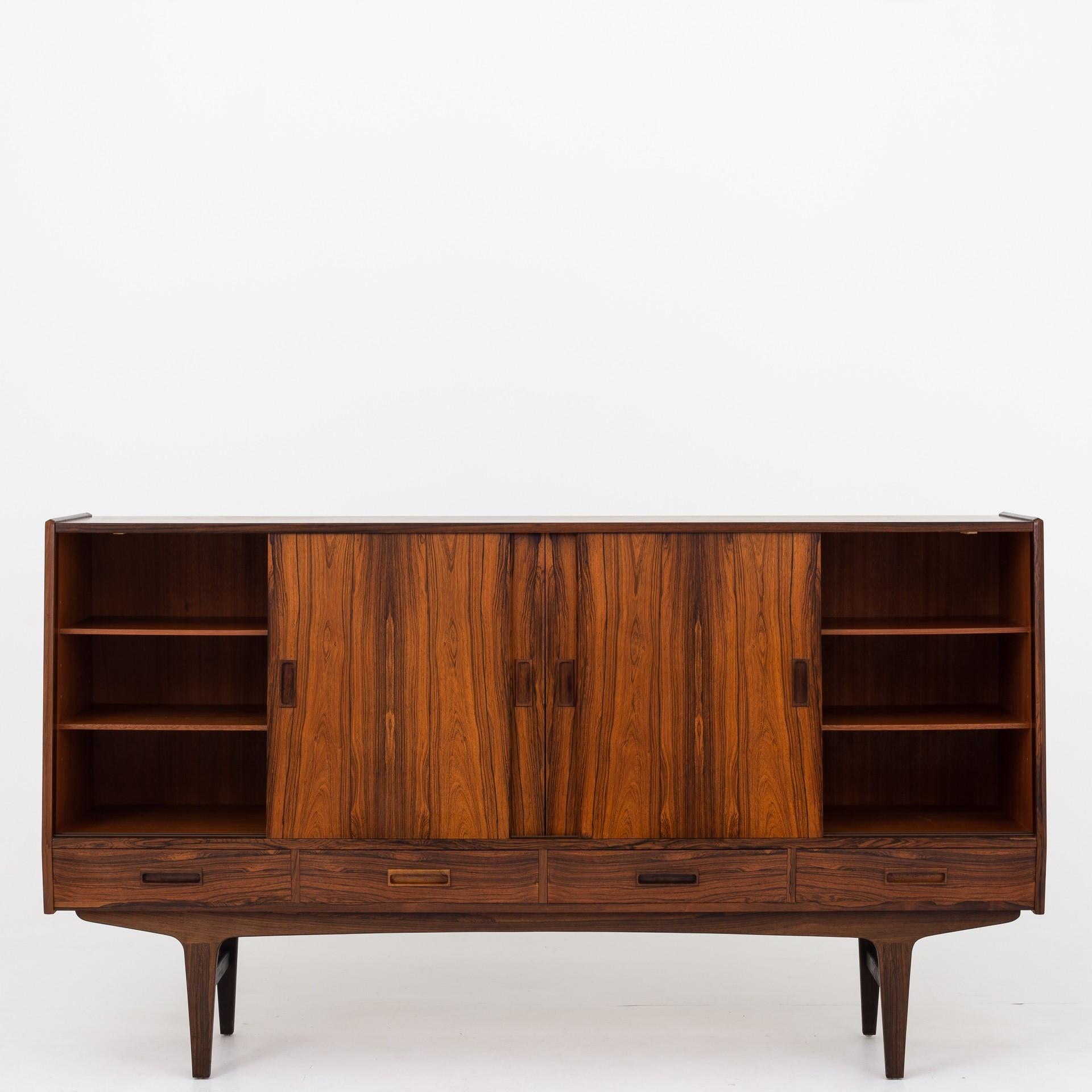 Scandinavian Modern Sideboard in Rosewood by P. Westergaard