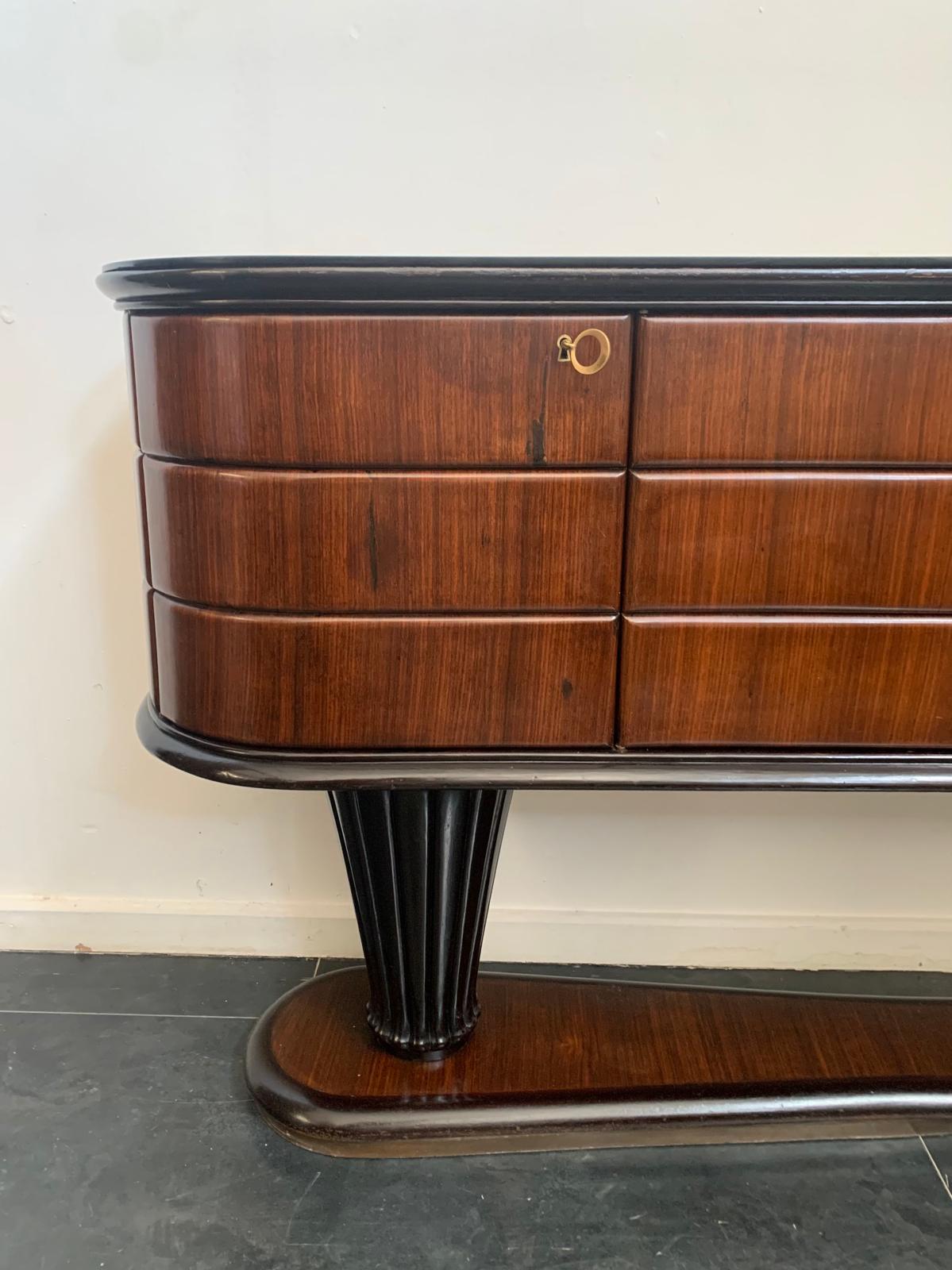 Sideboard in Rosewood by Vittorio Dassi, 1950s For Sale 3