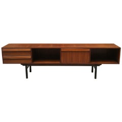 Sideboard in Rosewood Designed 1960 this Example Manufactured 1960s-1970s, Italy