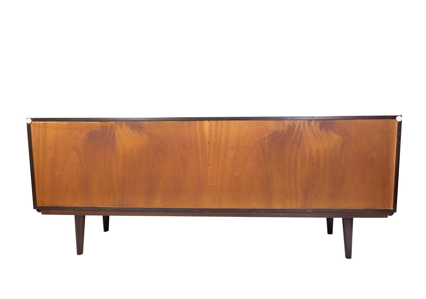 Scandinavian Modern Sideboard in Rosewood Designed by Omann Junior from the 1960s