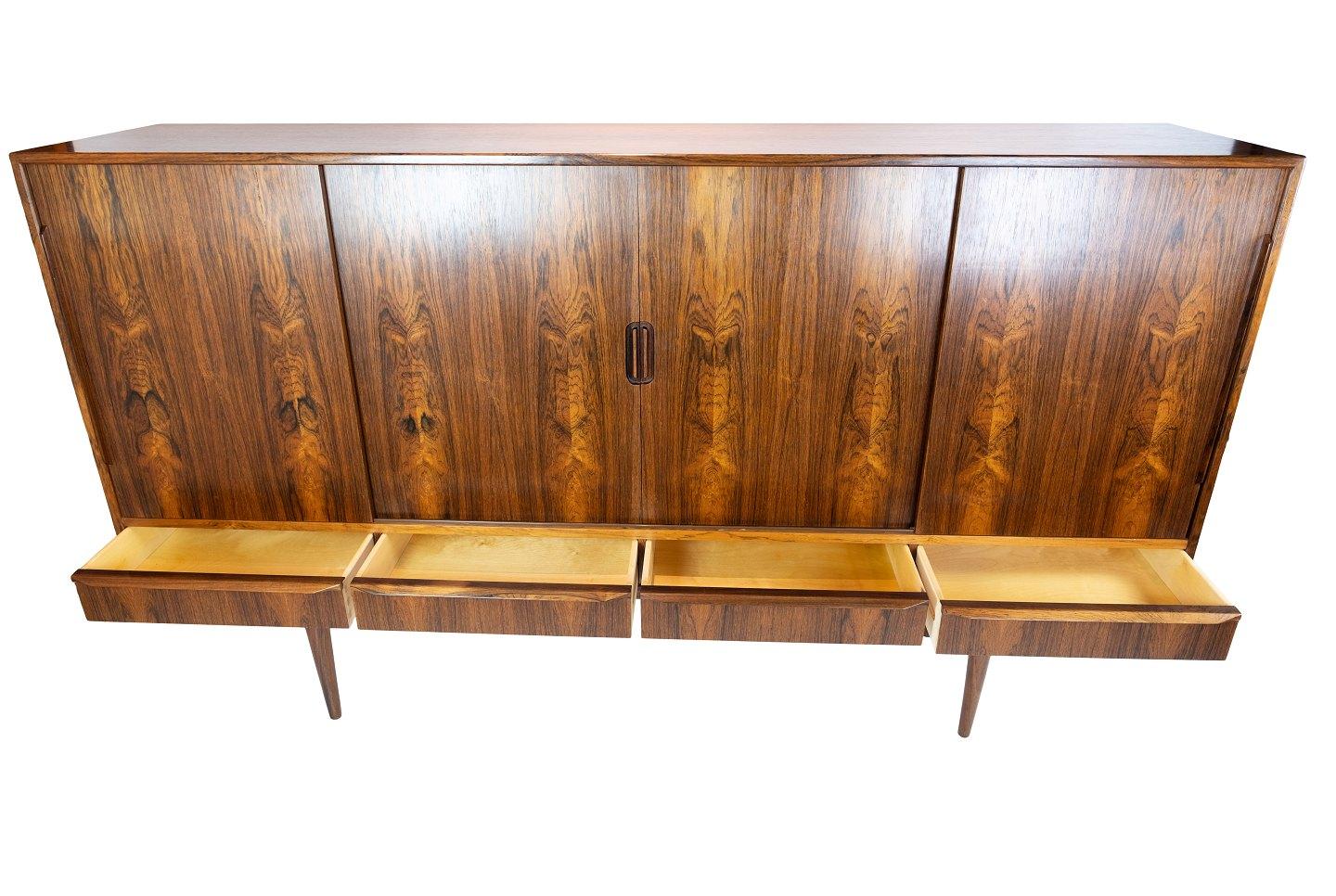 Sideboard in rosewood of Danish design from the 1960s. The sideboard is in great vintage condition.
 