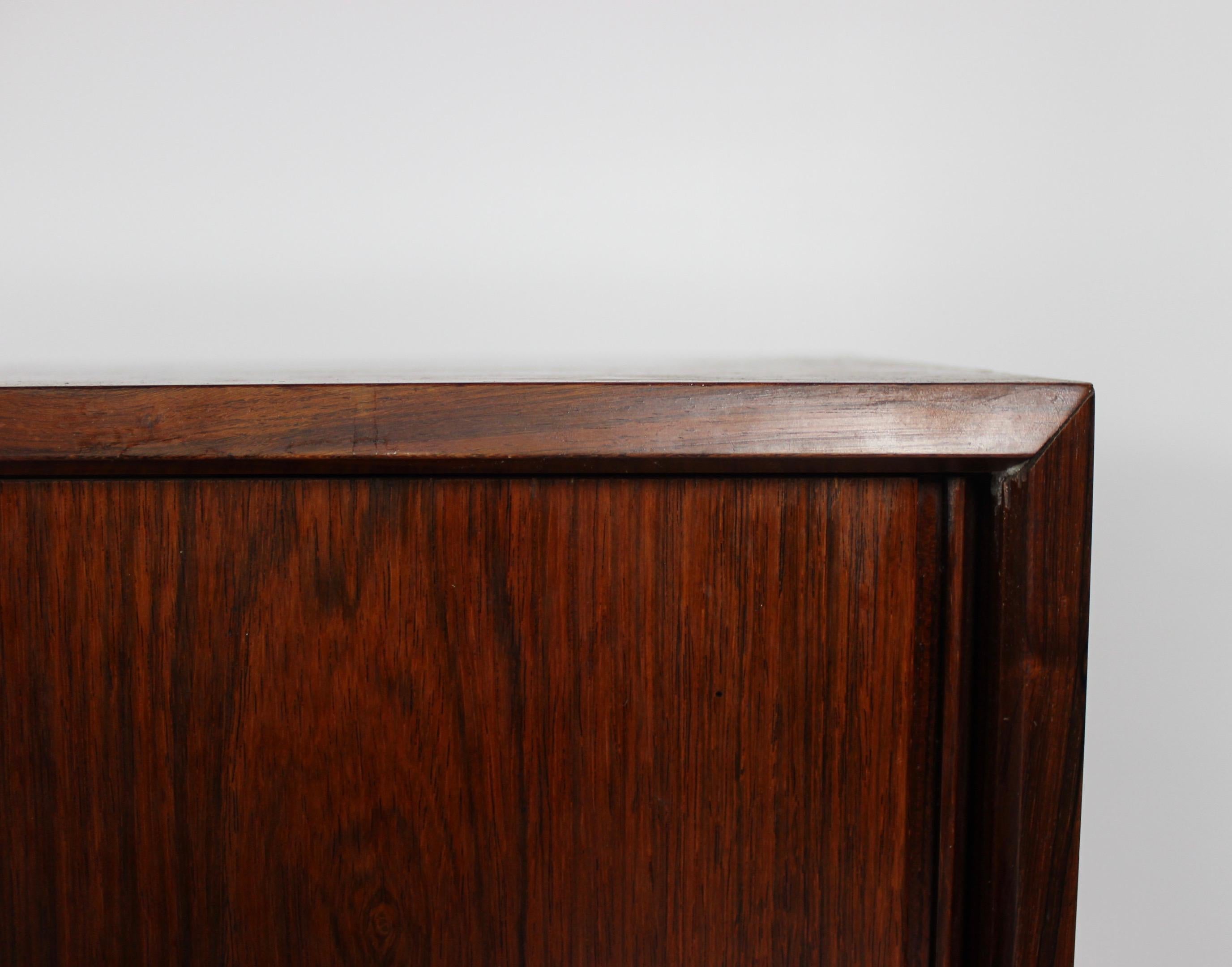 Sideboard in Rosewood of Danish Design from the 1960s In Good Condition In Lejre, DK