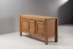 Credenza in olmo massiccio di Maison Regain, Francia, anni '70