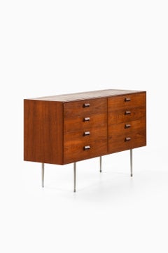 Sideboard in Steel and Teak by Børge Mogensen, 1950s