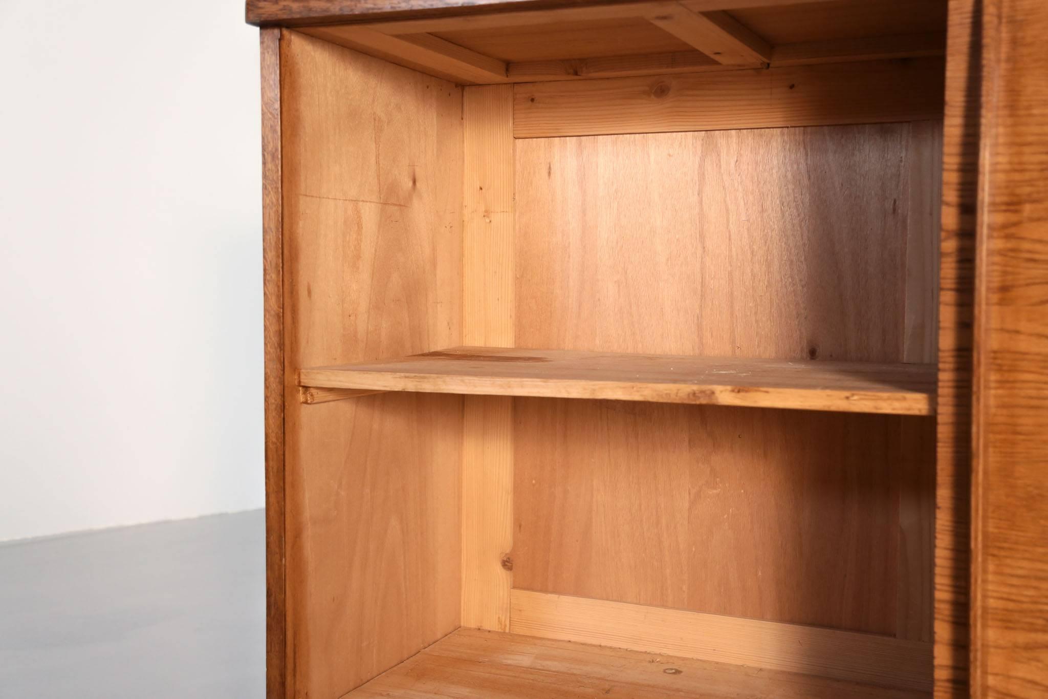 Sideboard in Style of Jean Prouvé Design, 1960 Oak 5